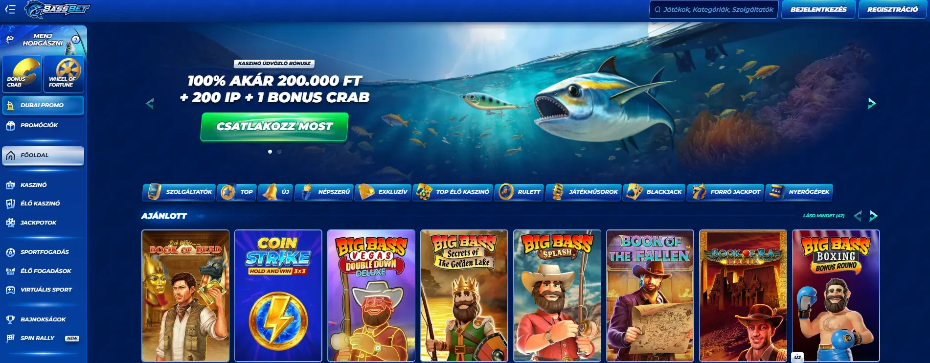 Legjobb Magyar Online Kaszinó - BassBet