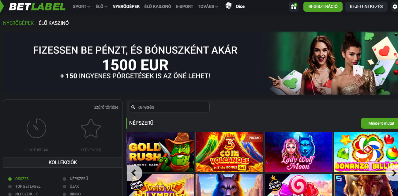 Legjobb Magyar Online Kaszinó - BetLabel